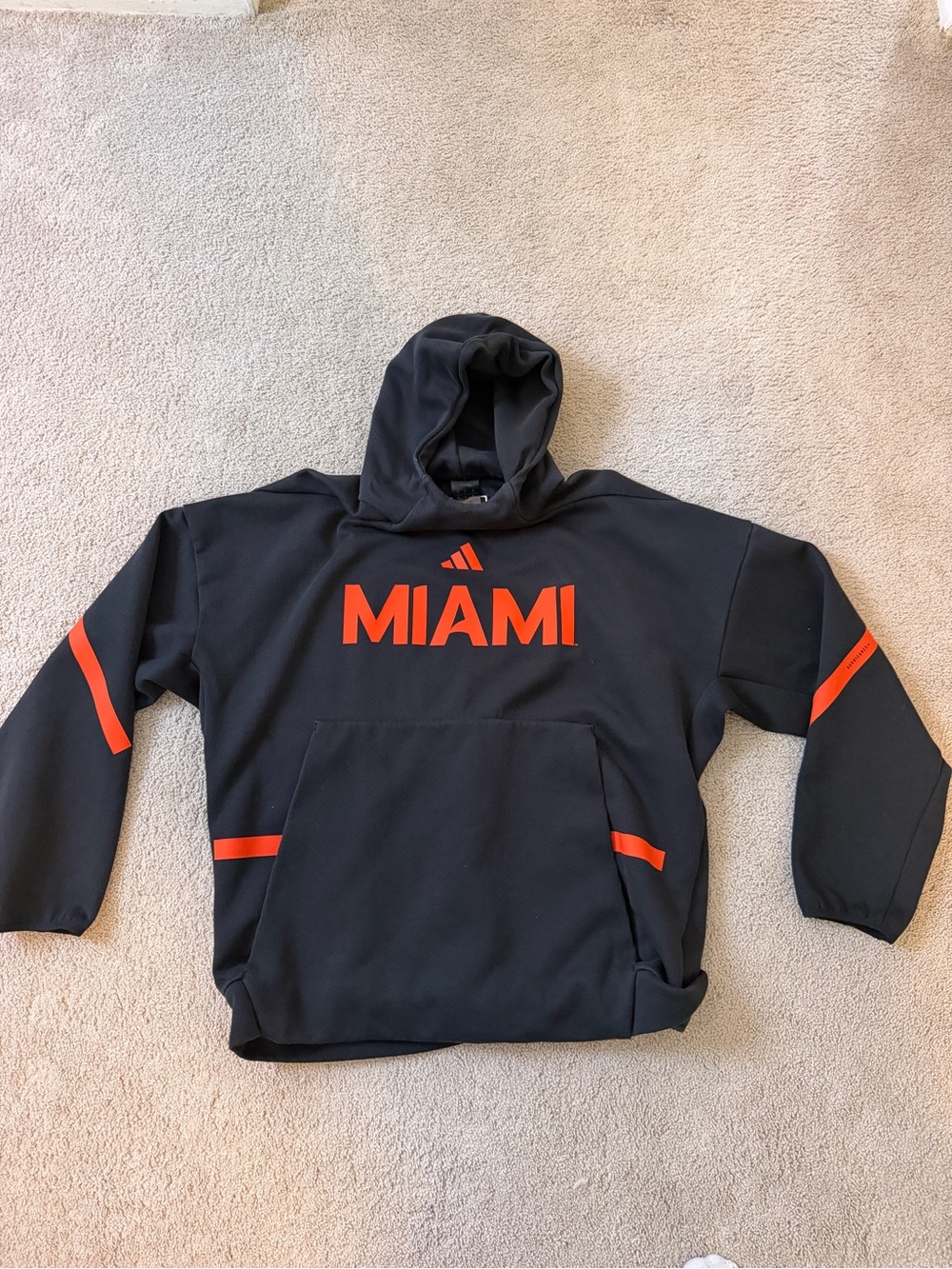 U Miami athlete Adidas Hoodie